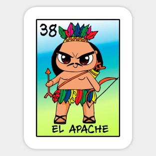 el apache Sticker